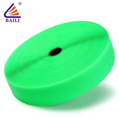 hook & loop tape Fasteners tape roll Garment Accessories A grade quality Green material
