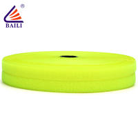heavy duty hook and loop tape roll Garment Accessories A grade quality Light green material